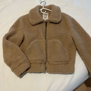 Tan Sherpa Jacket